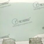 RH REAR DOOR GLASS (2 HOLES) GREEN
